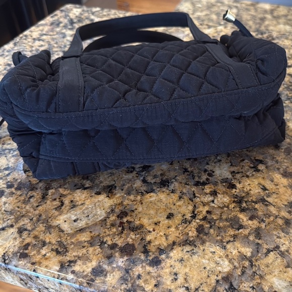 Vera Bradley Black Quilted Margie Handbag With Retired VB Bifold Wallet, NWOT - Picture 11 of 16